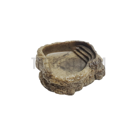 JIF 암석물그릇(중) 더베스트팜 파충류샵 희귀이색애완반려동물